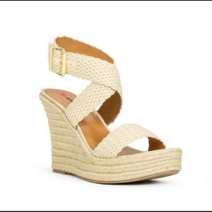 JustFab Breeze Espadrille Size 6